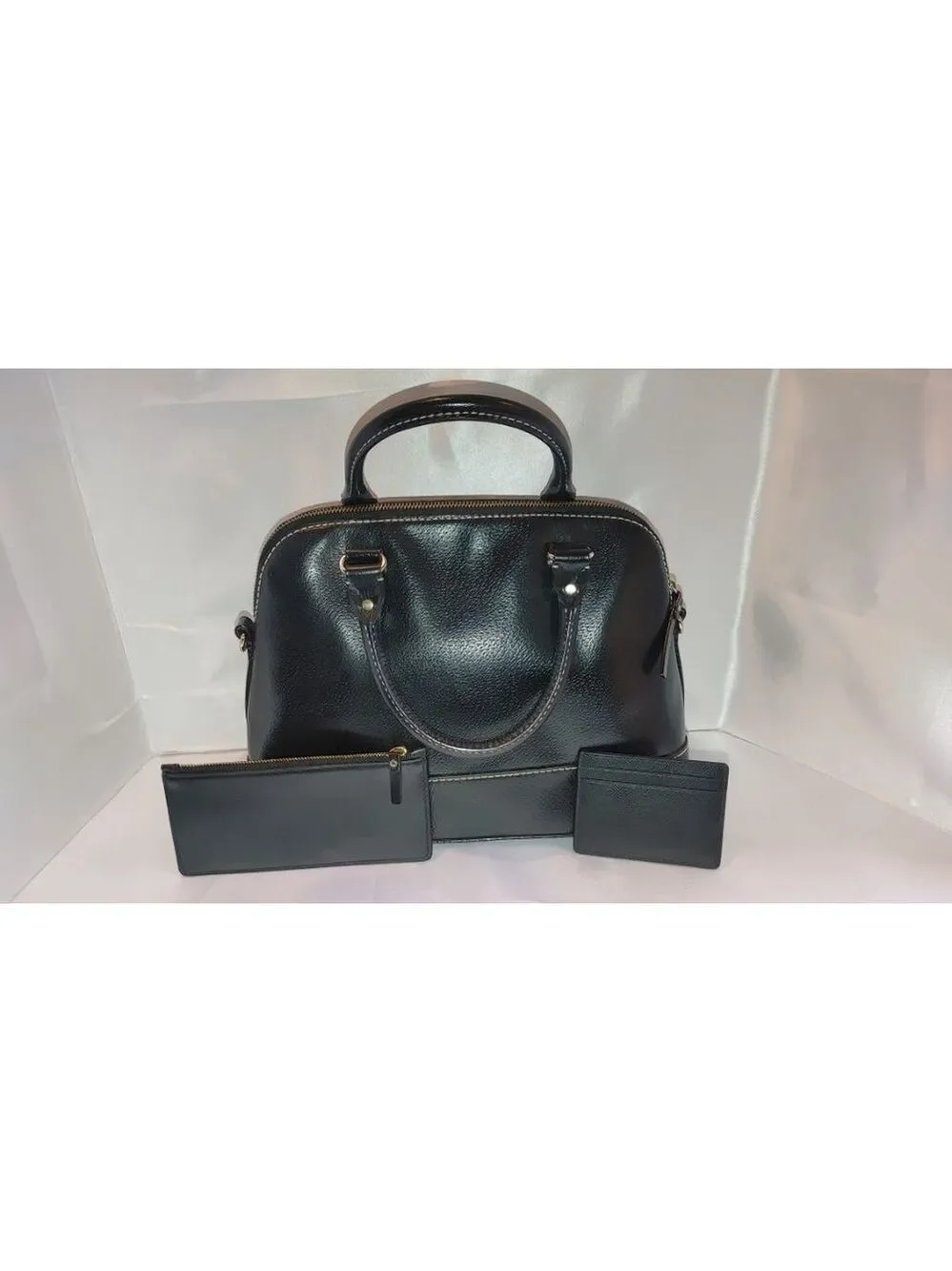 Kate Spade NY Crossbody Satchel Wallet & Card Holder 3-piece Set